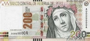 banknote peruvian